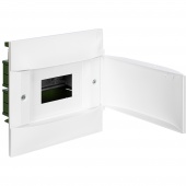 Practibox S Пластиковый щиток Встраиваемый (в полые стены) 1X6 Белая дверь