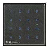 GIRA Цифровой кодовый замок Keyless In TX44 антрацит