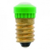 Лампа светодиода E14 цвет: зеленый Комплектующие