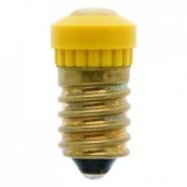 Лампа светодиода E14 цвет: желтый Комплектующие