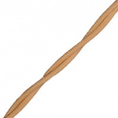 FD10325 Электрический гибкий кабель в шелковой оплетке 2х1,0мм2 (50 метров), цвет золото