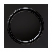 Gira S-Color Черный Накладка с поворотной кнопкой для светорегулятора и электронного потенциометра