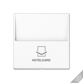 Jung Накладка карточного выключателя "HOTELCARD"; антрацит матовый