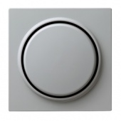 Gira S-Color Серый Накладка с поворотной кнопкой для светорегулятора и электронного потенциометра