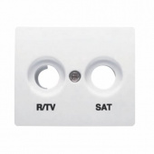 18320 (18120) Обрамление R/TV-SAT розетки, белый