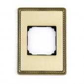 Venezia Рамка 1 -ная с квадратным вырезом V.Metal, золото
