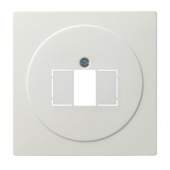 Gira S-Color Белый Накладка для телефонных TAE - и аудиорозеток, стерео и USB