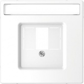SE Merten D-Life Белый Лотос Накладка центральная для TAE/Audio/USB