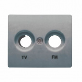 18330-AN (18130-AN) Обрамление TV/FM розетки, серый