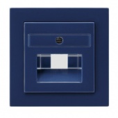 Gira S-Color Синий Накладка 50*50 мм для розеток UAE/IAE телефоная компьютерная