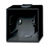 ABB BJB Basic 55 Шато (чёрн) Коробка для открытого монтажа, 1-постовая