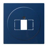 Gira S-Color Синий Накладка для телефонных TAE - и аудиорозеток, стерео и US