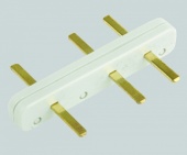 SIMON Блок соединительный 3-х контактный, для мульти-розеток 2к+з (K11, KS11), 2-сторонний