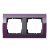 Gira EV CL Фиолетовый/антрацит Рамка 2-ая