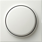 Gira S-Color Белый Накладка с поворотной кнопкой для светорегулятора и электронного потенциометра