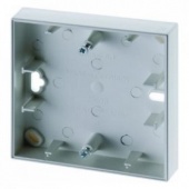 Надстроечная коробка, 1-местная, плоская, S.1 цвет: полярная белизна, матовый