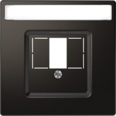 SE Merten D-Life Антрацит Накладка центральная для TAE/Audio/USB