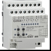 Реле/устройство управления жалюзи Instabus KNX/EIB, 4-канальное 230/24-48 В, с ручным управлением IN