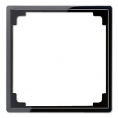 JUNG А 500 Черный Рамка промежуточная для монтажа изделий с крышкой 50х50