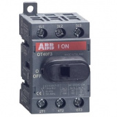 ABB OT40F3 Выключатель-разъединитель 3Р 40А с ручкой управления