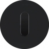 Накладка с ручкой для поворотных переключателей, R.classic, цвет: черный