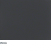 Кнопка 1-канальная, K.1, цвет: антрацитовый