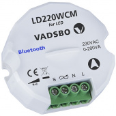 Vadsbo Универс. LED диммер с Bluetooth управл. LD220WCM, 1-200 ВА