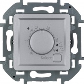 Термостат с внешним датчиком для тёплых полов - INSPIRIA - алюминий