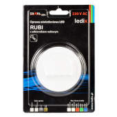 Zamel Светильник RUBI Белый/RGB в монт.коробку, 230V AC с встр. RGB контроллером